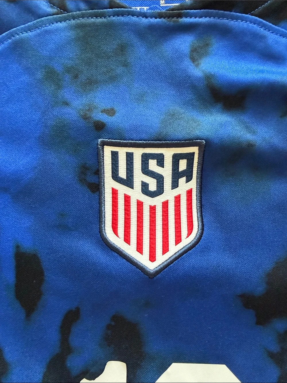 Pulisic Nike Blue and Black USA #10 Soccer Jersey